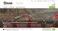 Desktop Screenshot of bund-nrw.de